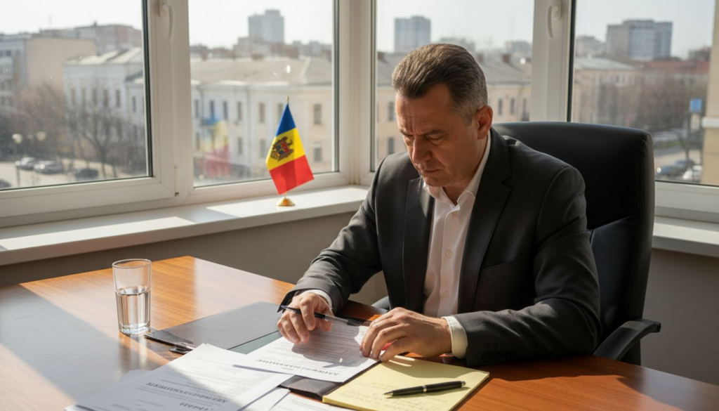 Avocatul analizează actele unui litigiu imobiliar pentru a identifica soluțiile cele mai potrivite.