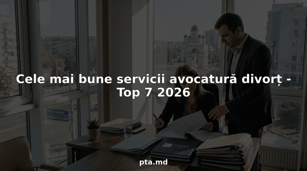 Avocatul și clientul său analizează actele de divorț împreună, într-un birou, discutând detalii și clarificând pașii de urmat.