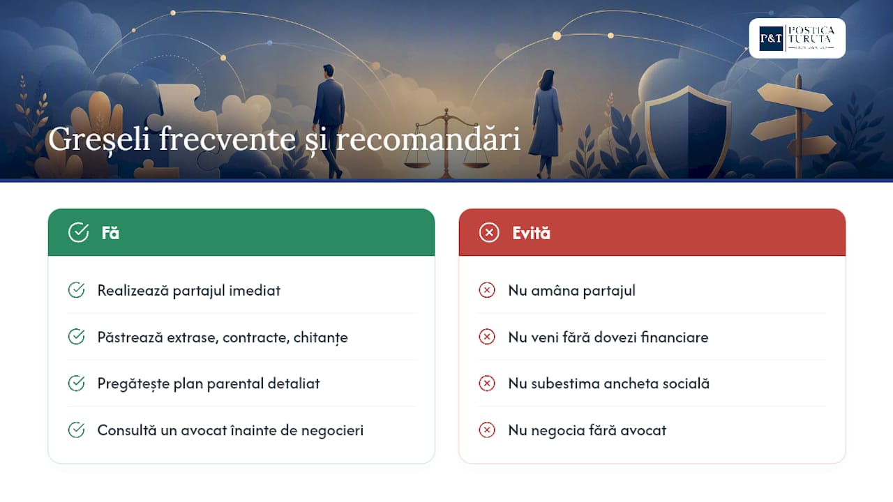 Ce observă un avocat în practică: greșeli frecvente și recomandări concrete — overview diagram