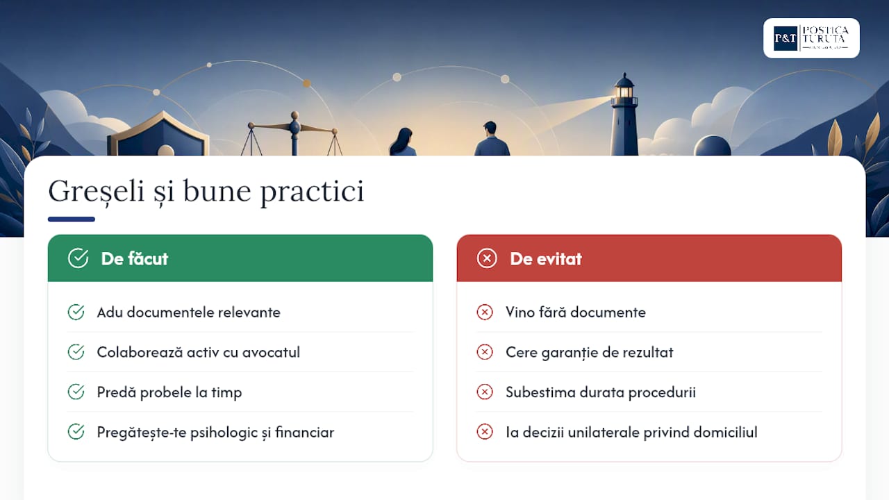 Ce observă un avocat experimentat în dosarele de custodie — overview diagram