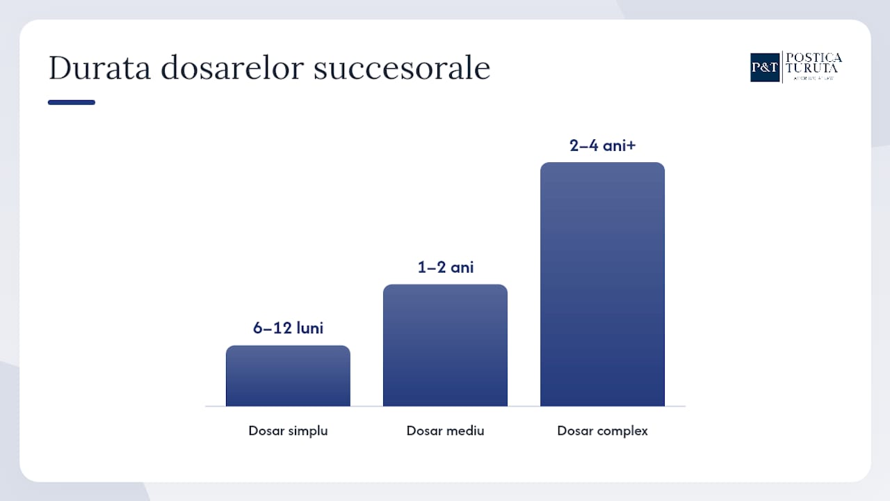 Cât durează și cât costă o succesiune în instanță — overview diagram